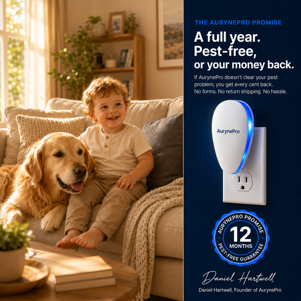 AurynePro™ Variable-Frequency Ultrasonic Pest Repeller – Pest-Free Home